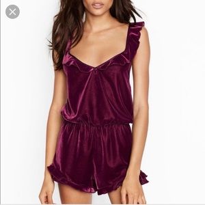 Victoria’s Secret velvet romper